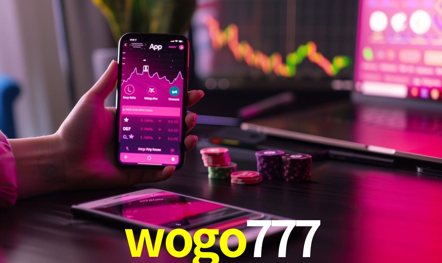 Comparação APP mobile vs versão web da wogo777